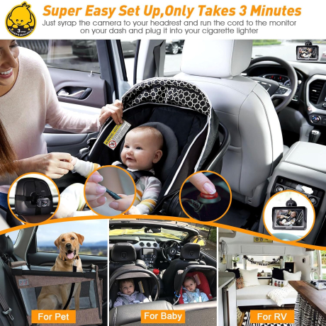 ONVELS Pick: DoHonest 1080p Baby Car Camera
