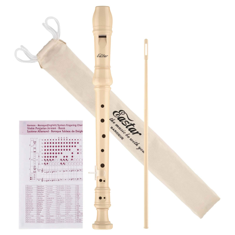 ONVELS Pick: Eastar Baroque C Soprano Recorder for Kids Beginners Kit, Natural, ERS-21BN