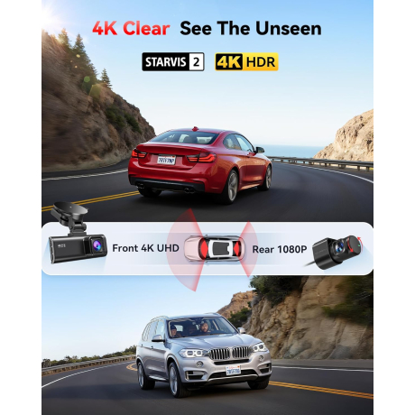 ONVELS Pick: REDTIGER F7NP Front and Rear Dash Cam