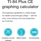 ONVELS Pick: TI-84 Plus CE Graphing Calculator, Black 1