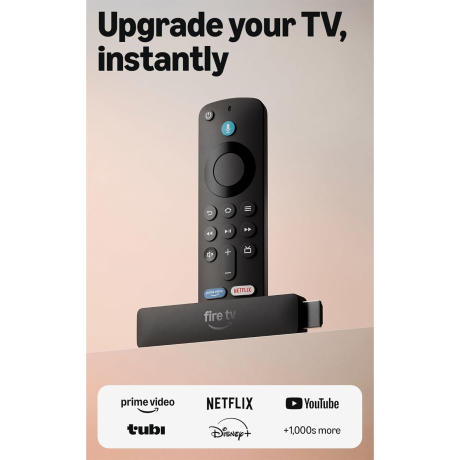 ONVELS Pick: Amazon Fire TV Stick HD (newest model), free &amp; live TV, Alexa Voice Remote, powered by the TV, effortless setup, find shows faster with Alexa+