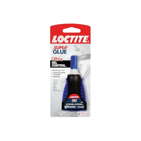 ONVELS Pick: Loctite Super Glue Ultra Gel Control, Clear, 0.14 fl oz Bottle, 1 Pack - Superglue for Plastic, Wood, Metal, Crafts &amp; Repair, Cyanoacrylate Adhesive Instant Glue, Quick Dry