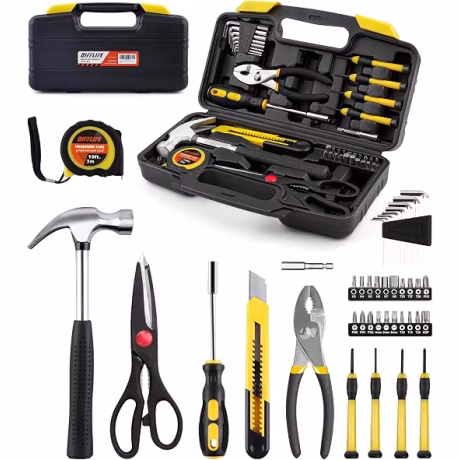 DIFFLIFE 40-Piece General Household Hand Tool Kit