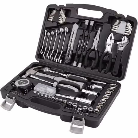 Amazon Basics 131-Piece General Household Hand Tool Set