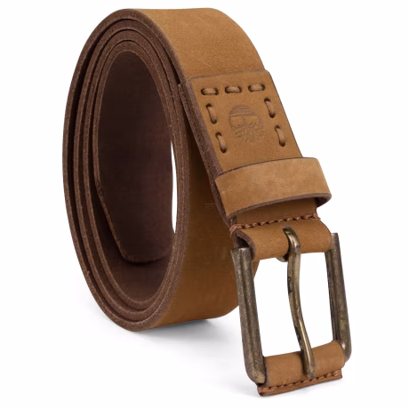 Timberland Men's 40mm Pull Up Leather Belt, Wheat, 36 at Amazon Men’s Clothing store