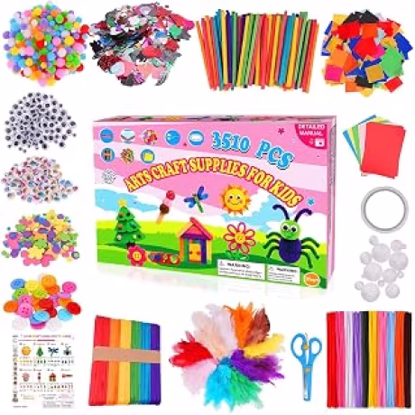 Anyeve — Kit de arte y manualidades de 3510 piezas