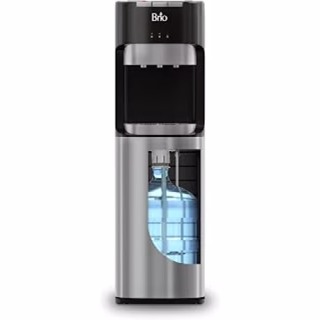 Brio dispensador de agua de carga inferior, 3 temperaturas, para botellas de 5 galones