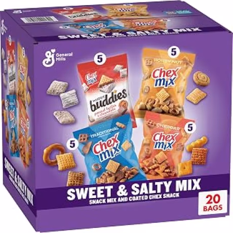 Chex Mix Paquete variado, dulce y salado, 20 unidades, 35 onzas