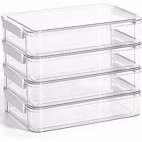 Citylife — Cuatro cajas de 6 cuartos de galón para papel y materiales de manualidades
