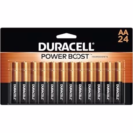Duracell — Pilas alcalinas AA, paquete de 24