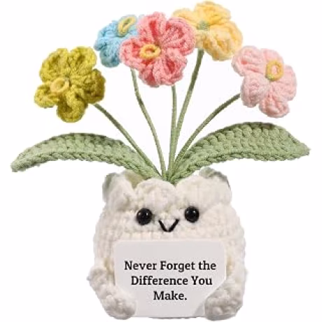 Forget-Me-Not - Planta de flores de ganchillo para regalo