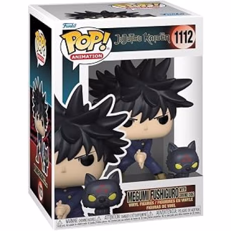 Funko Pop &amp; Buddy Jujutsu Kaisen: Megumi Fushiguro con perros