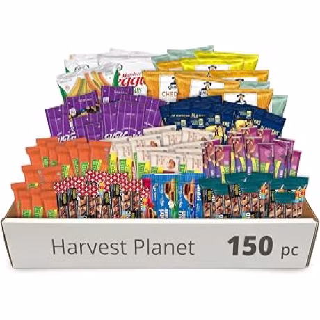 Harvest Planet — Surtido Focus &amp; Energy de aperitivos, 150 piezas
