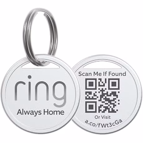 Identificador de mascota Ring | Identificador fácil de usar con código QR, alertas de escaneo en tiempo real, perfil de mascota para compartir