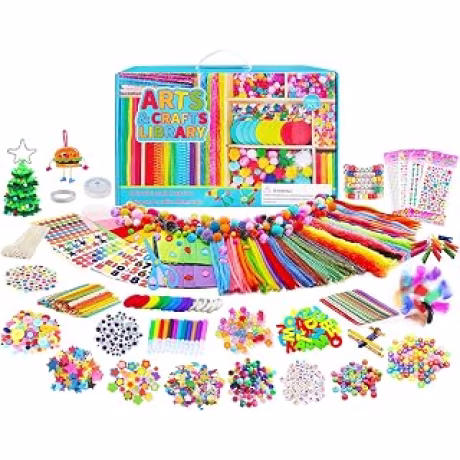 Itopstar — Caja de manualidades para niños con más de 3000 piezas