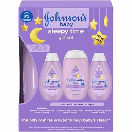 Johnson's Baby Set de regalo Sleepy Time, 3 artículos