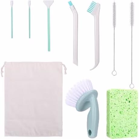 Kit de cepillos para limpieza de fuentes de agua de perros y gatos, 10 piezas