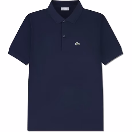 Lacoste polo de piqué clásica de manga corta para niño (l1812)