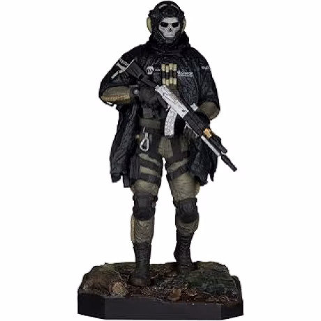 McFarlane Toys - Estatua de resina de Call of Duty: Modern Warfare 4 Ghost escala 1:6 (12 pulgadas)