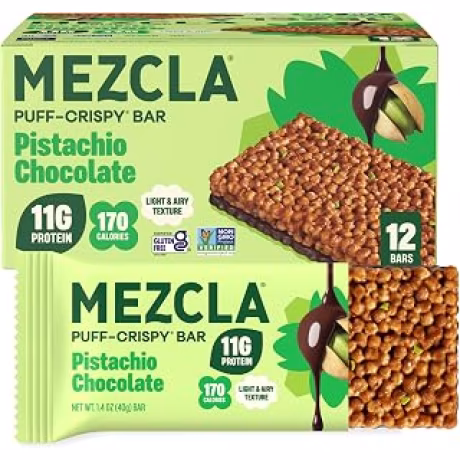 Mezcla — Barritas de chocolate con pistacho