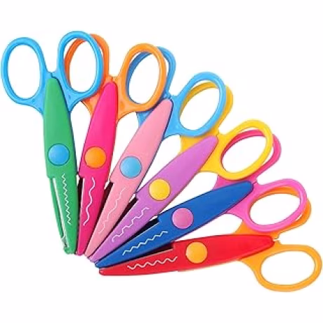 Mr. Pen paquete de 6 tijeras con bordes decorativos