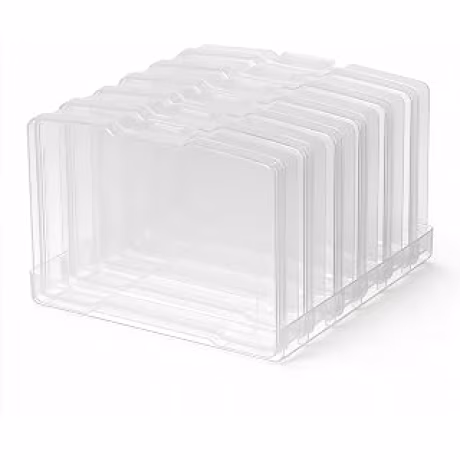 Novelinks — Seis cajas de plástico para almacenar fotografías de formato 4 × 6