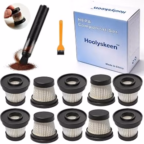 Paquete de 10 filtros compatibles con aspiradora de café iceco V6P