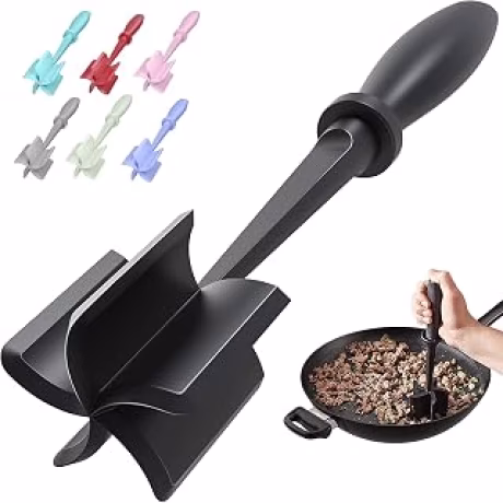 Picador manual de carne con cinco cuchillas de nailon resistente al calor