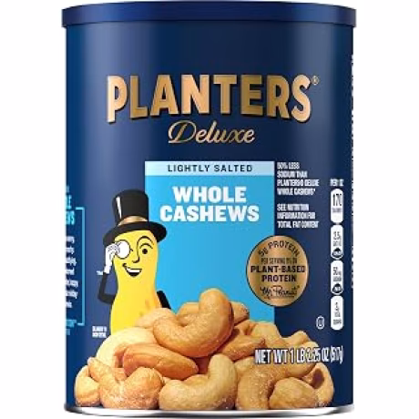 PLANTERS — Anacardos enteros tostados ligeramente salados