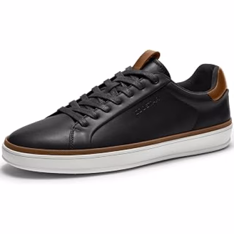 Zapatos casuales para hombre, cómodos, de vestir, tenis clásicos con cordones, ligeros