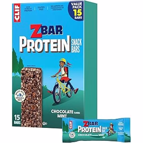 Zbar Protein — Barras de chocolate y menta sin gluten