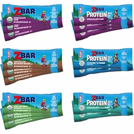 Zbar + Zbar Protein Snack Bars Paquete variado, 6 sabores, 16 unidades