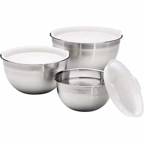 Cuisinart CTG-00-SMB, tres cuencos mezcladores de acero inoxidable