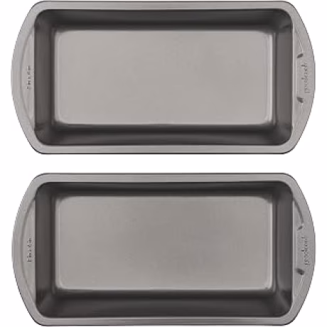GoodCook, dos moldes de acero para pan de 8 x 4 pulgadas