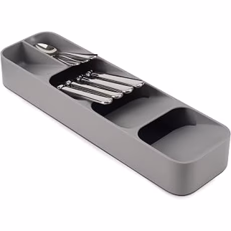 Joseph Joseph DrawerStore, organizador compacto gris para cubiertos