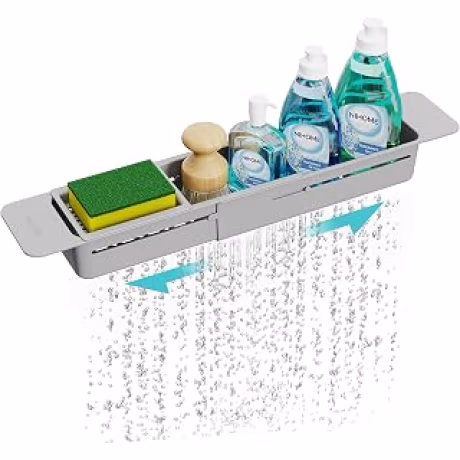 NiHome organizador extensible para esponjas y cepillos