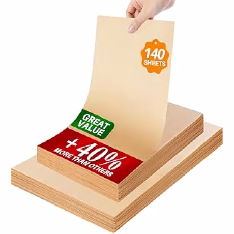 Yomeixte, 140 hojas de papel para hornear de 9 x 13 pulgadas