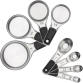 OXO Good Grips, juego magnético de tazas y cucharas medidoras de acero inoxidable 1